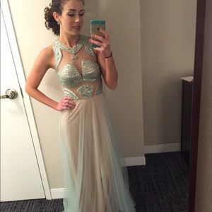 Evening Gown Sequin Embellished