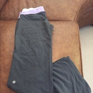 Lululemon Gray yoga pants