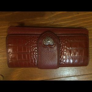 Brighton  red leather wallet