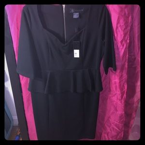 Nwt black khardashian kollection black dress!!
