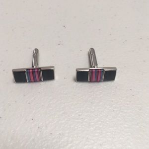 Paul smith striped cuff links