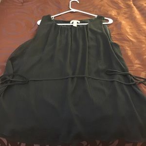 Banana Republic Navy Blue Sleeveless Top