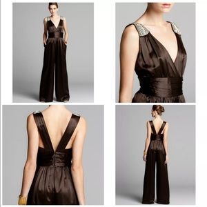 $1625 New W/ Tags Badgley Mischka Jumpsuit Dress