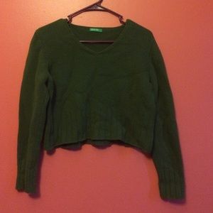 Warm cropped sweater