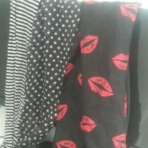 SOLD 3 printed scarves