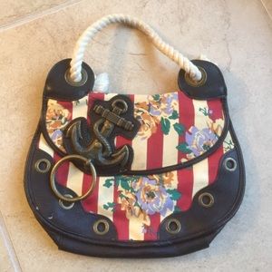 Betsey Johnson nautical purse