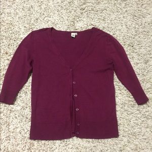 Violet cardigan 3/4 sleeve
