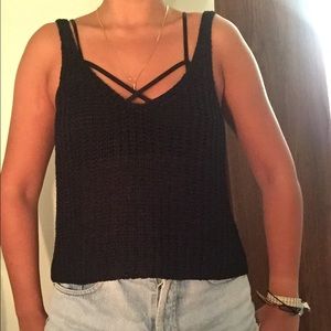 LF SLOUCHY SWEATER TANK