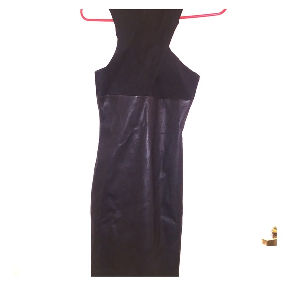 T by Alexander Wang Criss Cross dress black - Picture 1 of 4