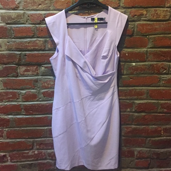 purple bridesmaids dress