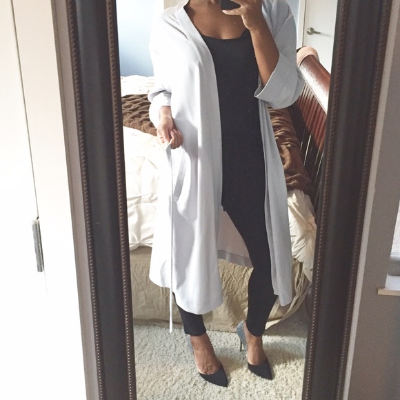 Topshop Jackets & Blazers - Grey Duster Jacket!!