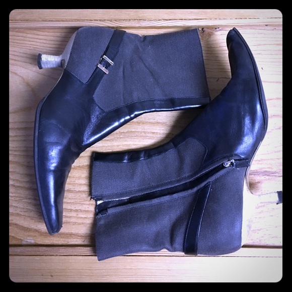 Gucci kitten heel ankle boot - Picture 1 of 4