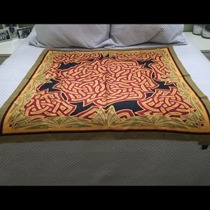 Nicole Miller silk scarf