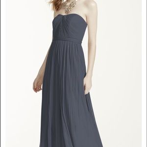 David's Bridal Versa Convertible Mesh Dress