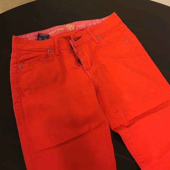 Red jeans! RICH AND SKINNY