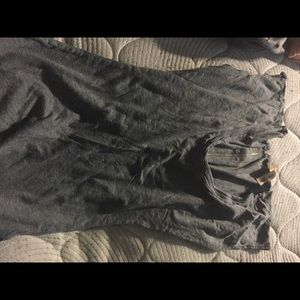 Dark gray short sleeved t-shirt