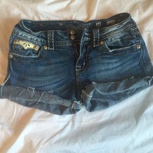 Miss me cutoff shorts