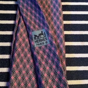 Authentic Hermes Tie.   Great bundle discount
