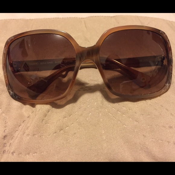 Gently used, Authentic Coach sunglasses.