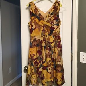 Banana Republic dress---the perfect fall dress