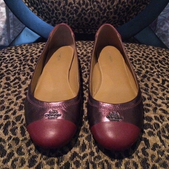 Coach flat shoes