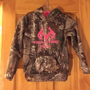 Girl's Camo Hoodie