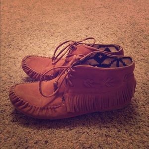 Moccasin booties