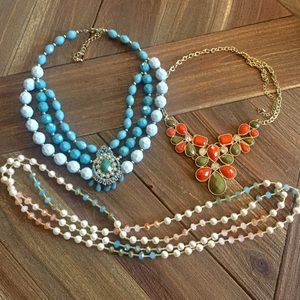 Set of Statement Necklaces