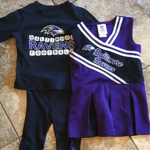 Toddler Baltimore Ravens BUNDLE! 4T
