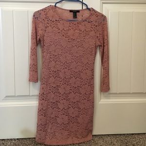 Rose lace dress