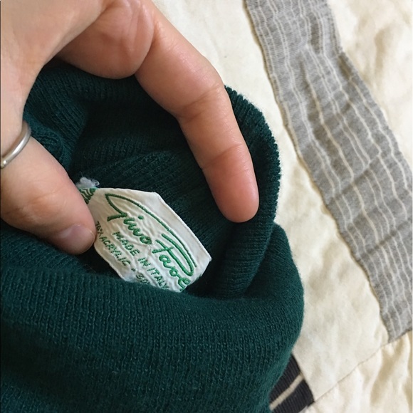 1970's vintage Woodstock wool turtleneck That 70’s - Picture 7 of 7