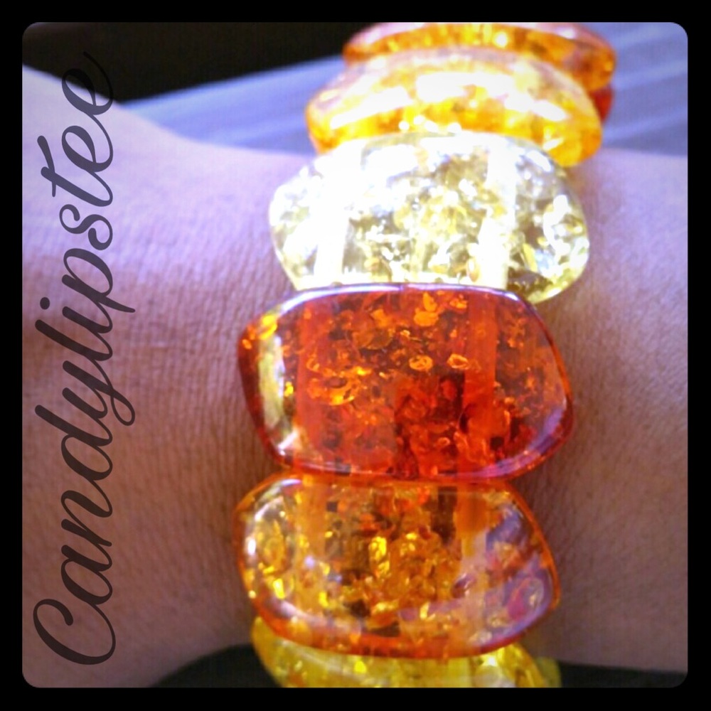 Amber Strength Bracelet