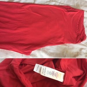 LuLaRoe Solid TC Leggings - Watermelon Pink