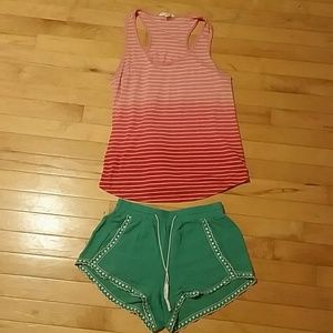 Beachy sunset moscato tank SOLD