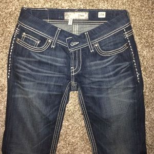 BKE Stella slim bootcut jeans, size 27R