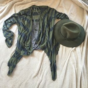 Free People shrug sweater