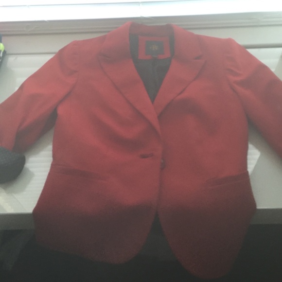 Red blazer