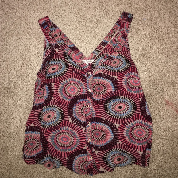 Colorful Anthropologie Tank Top