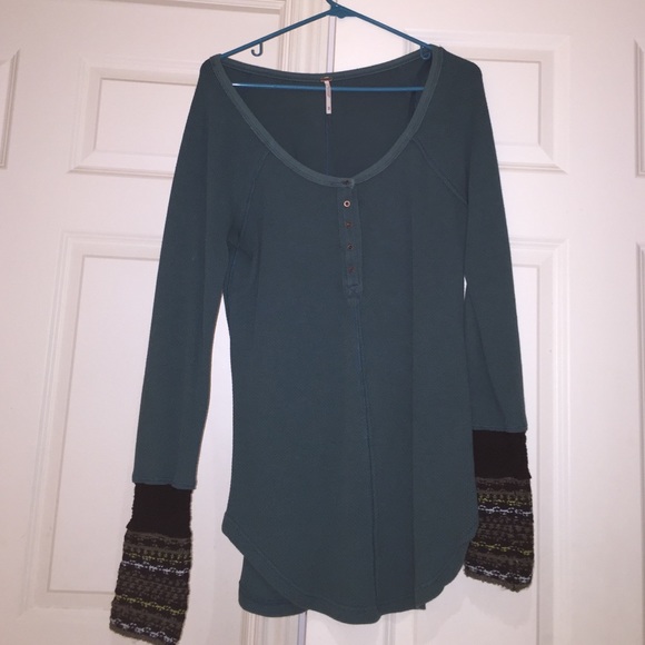 Free People Long Sleeve Shirt Size Medium