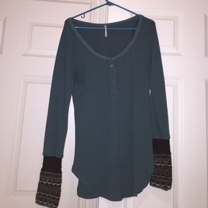 Free People Long Sleeve Shirt Size Medium