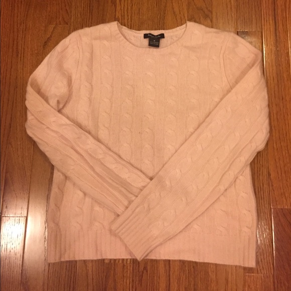 Pale Pink Madison Studio Cashmere Sweater