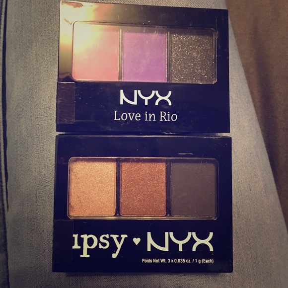 NYX eyeshadow palletes