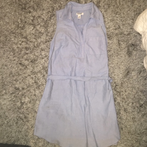 Preppy blue polo dress