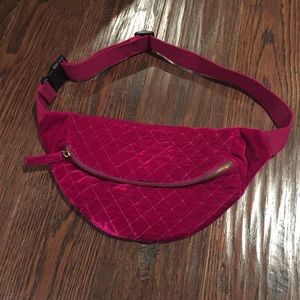 Velvet Fanny Pack