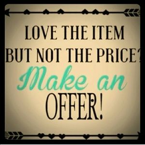 Any reasonable offers accepted....