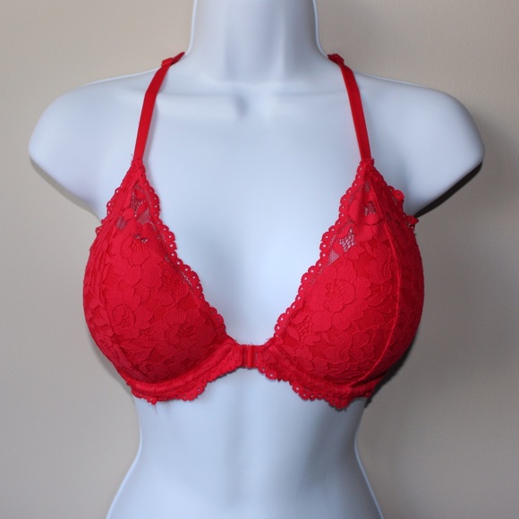 Racerback lace bra
