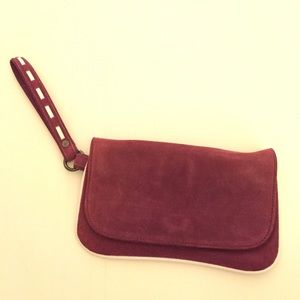 Proenza Schouler purple clutch
