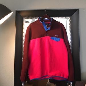 Patagonia Synchilla Hot Pink Pullover