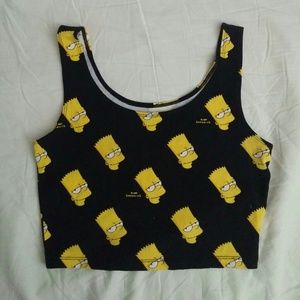Simpson crop top
