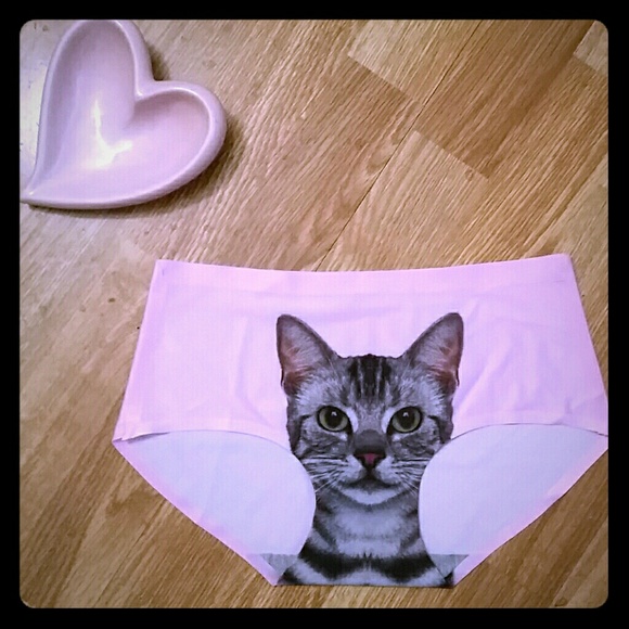 ♀ BACK IN STOCK ♀ Pink Pussycat Panties!! - Picture 2 of 2